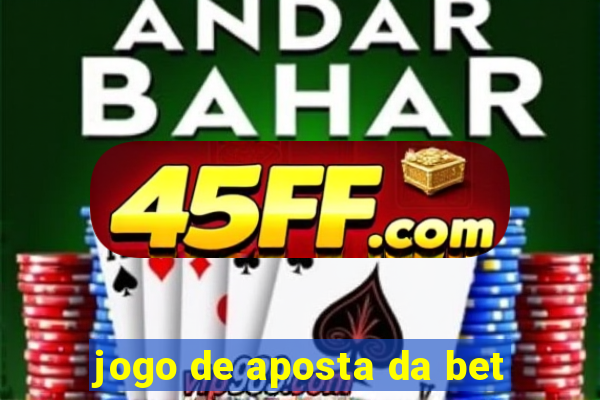 jogo de aposta da bet